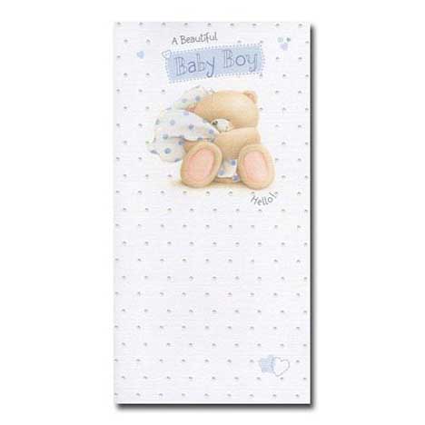 Beautiful Baby Boy Forever Friends Card